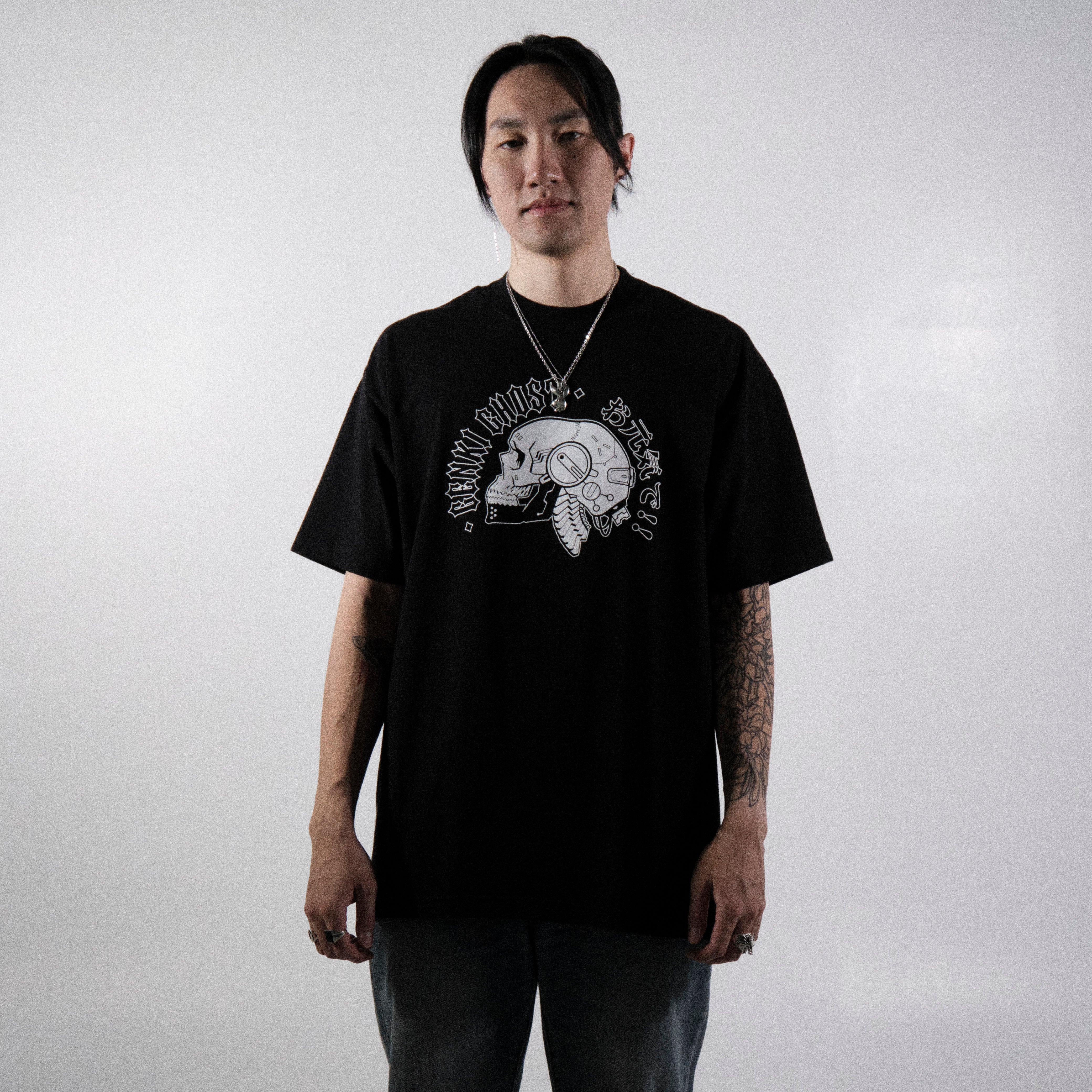 GG SKULL 01 TEE – Genki Ghost